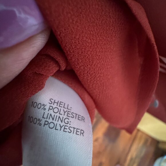 NWOT J JILL RUST MIDI DRESS SIZE LARGE - Picture 7 of 8